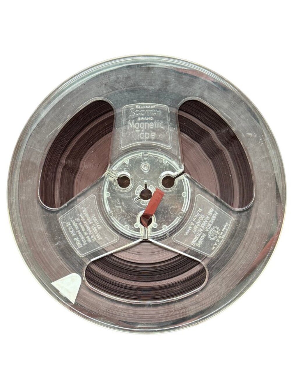 Vintage Scotch 190 Magnetic Tape Reel 3M Reel-to-Reel w/ Box Mid Century Unteste - Picture 4 of 7